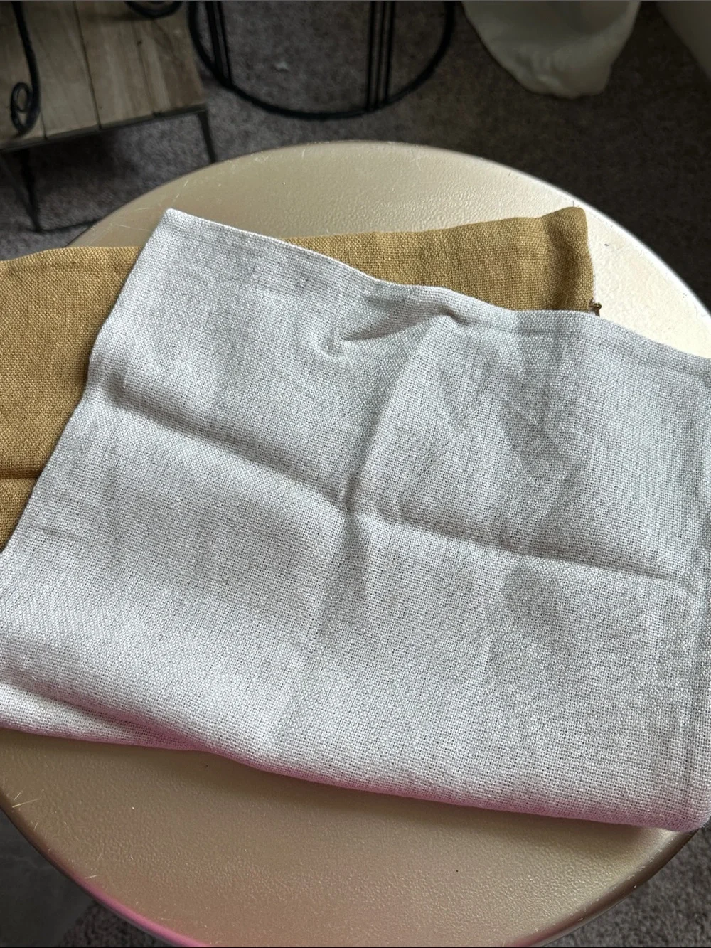 Quince Reversible Linen Bamboo Pillow Cover